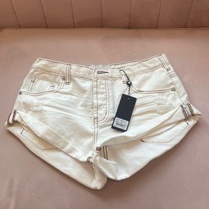 BRAND NEW! With tags One Teaspoon white jean shorts.
